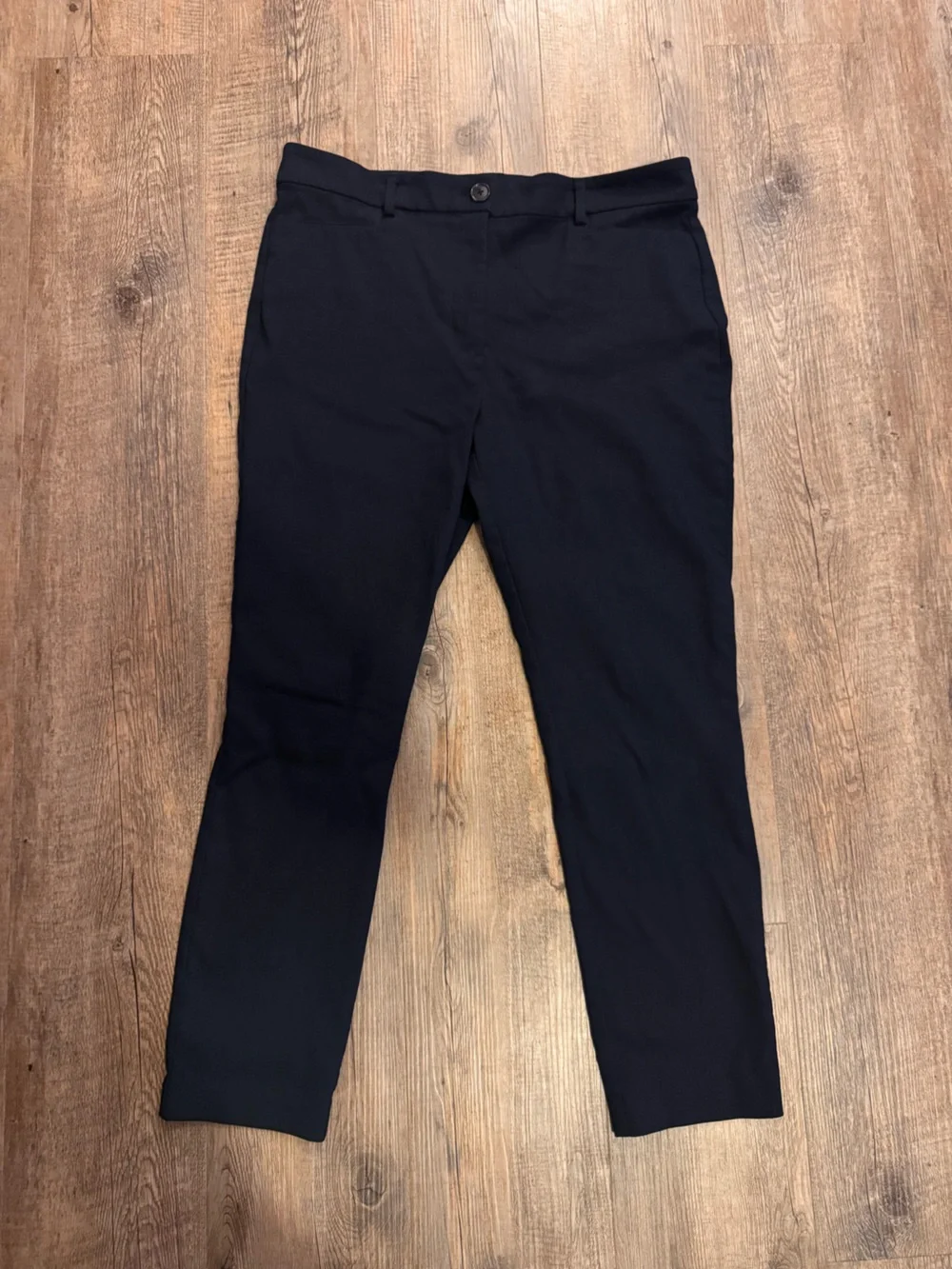 LOFT Sutton Skinny Pants in Navy - size 12